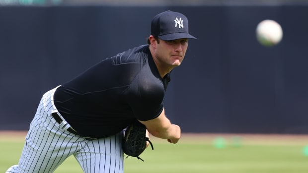 New York Yankees starting pitcher Gerrit Cole